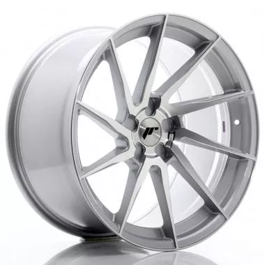 JR Wheels JR36 20x10,  5 ET10-35 5H BLANK Silver Brushed Face - JR3620055X1074SBF