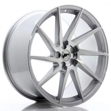 JR Wheels JR36 22x10,  5 ET15-55 5H BLANK Silver Brushed Face JR3622055X1574SBF