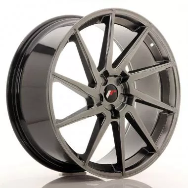 Jante Japan Racing JR36 23x10 ET30-55 5H BLANK Hyper Black - JR3623105X3074HB