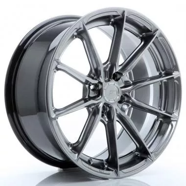 Jante Japan Racing JR37 17x8 ET40 4x100 Hyper Black - JR3717804H4067HB