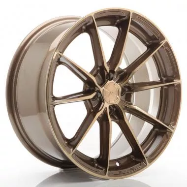 JR Wheels JR37 17x8 ET40 4x100 Platinum Bronze JR3717804H4067BZP