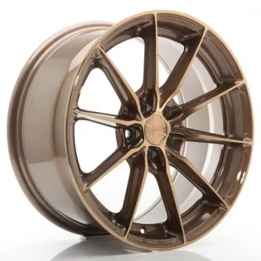 JR Wheels JR37 17x8 ET40 5x112 Platinum Bronze JR3717805L4066BZP