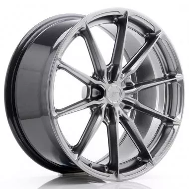 JR Wheels JR37 19x8,  5 ET20-45 5H BLANK Hyper Black JR3719855X2072HB