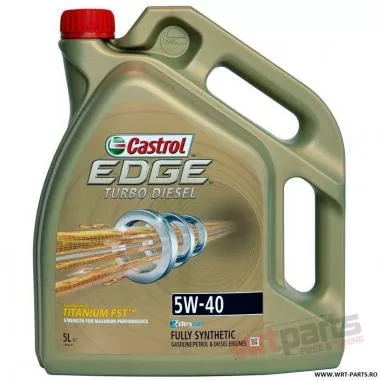 Ulei motor 5W40 Castrol EDGE Turbo Diesel 5L CAS 5W40