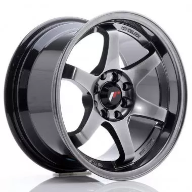 JR Wheels JR3 15x8 ET25 4x100/108 Hyper Black JR3158142573HB