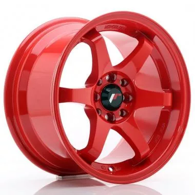 Jante Japan Racing JR3 15x8 ET25 4x100/108 Red - JR3158142573R