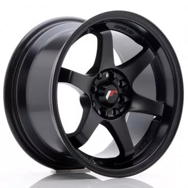 Jante Japan Racing JR3 15x8 ET25 4x100/114 Matt Black - JR3158042573BF