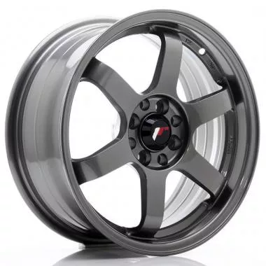 JR Wheels JR3 16x7 ET40 5x100/114 Gun Metal - JR3167054073GM