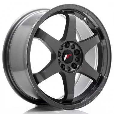 JR Wheels JR3 18x8 ET40 5x100/108 Gun Metal - JR31880MX4074GM