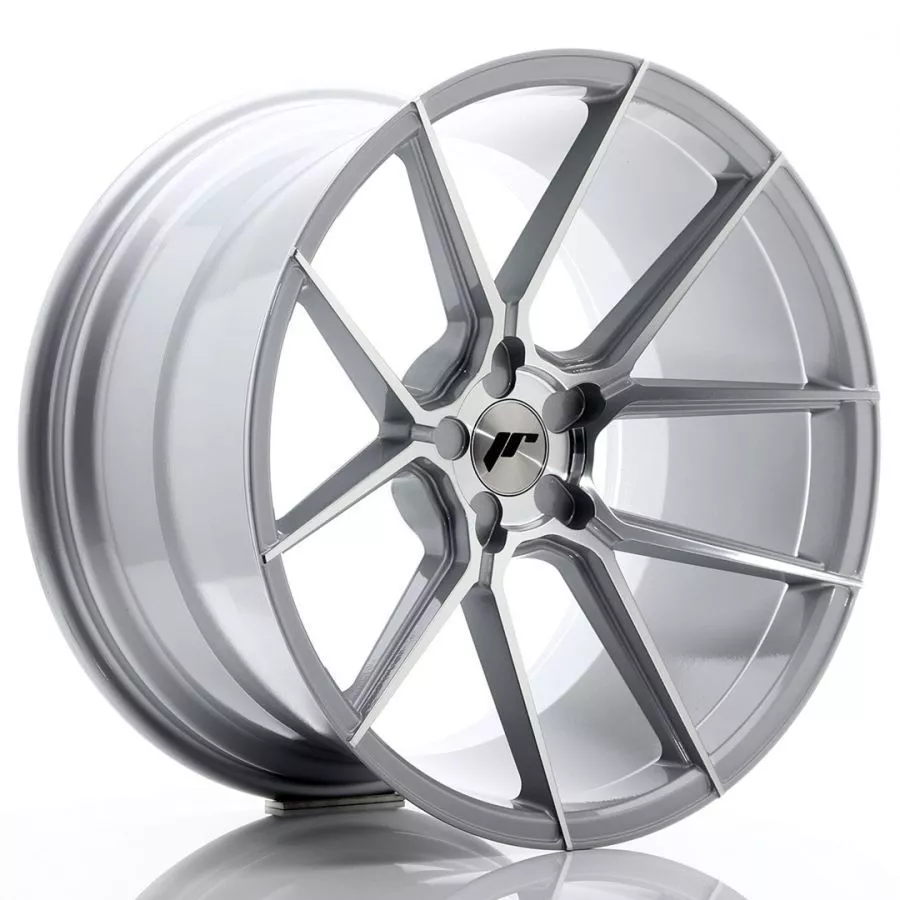 JR Wheels JR30 20x11 ET20-30 5H BLANK Silver Machined Face - JR3020115X2074SM - Wheel rims
