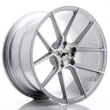 JR Wheels JR30 20x11 ET30-50 5H BLANK Silver Machined Face - JR302011F25X3074SM