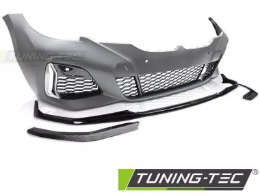 FRONT BUMPER 340 P STYLE PDC BLACK fits BMW G20/G21 19- - ZPBM76