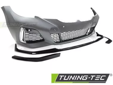 FRONT BUMPER 340 P STYLE PDC BLACK fits BMW G20/G21 19- - ZPBM75