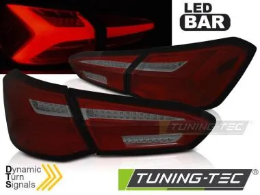Stopuri cu LED RED WHITE Tuning-Tec pentru FORD FOCUS 4 18-21 HATCHBACK - LDFO72