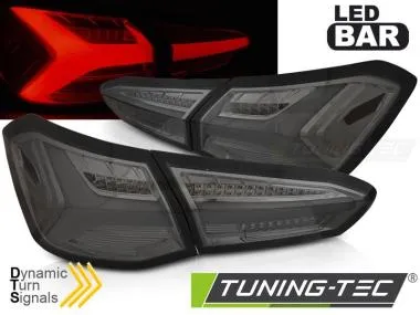 Stopuri LED SMOKE pentru FORD FOCUS 4 18-21 HATCHBACK - LDFO73