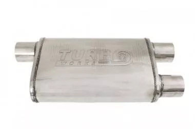 Muffler cutout ready TurboWorks 70mm 304SS TW-TL-353