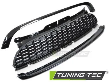 GRILA SPORT GLOSSY BLACK JWC STYLE pentru MINI COOPER 06-09 R56/57/55 - GRMC06