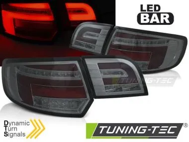 Stopuri LED BAR SMOKE SEQ pentru AUDI A3 8P 5D 03-08 - LDAUI1