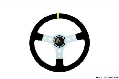 Steering wheel Pro 350mm offset:0mm Suede Black - PP-KR-008