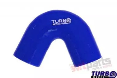 Silicone elbow TurboWorks Blue 135deg 67mm - CN-SL-078