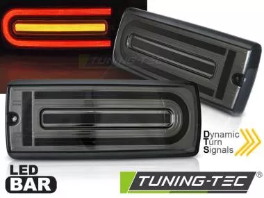 Stopuri LED BAR SMOKE pentru MERCEDES W463 G-CLASS 90-18 - LDMEF0