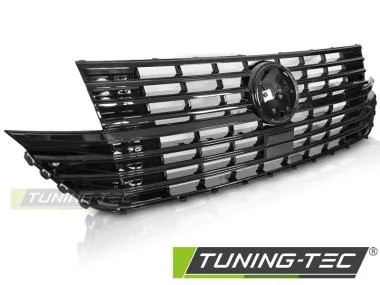 Grila GLOSSY BLACK cu locas LOGO pentru VW T6.1 20- - GRVW32