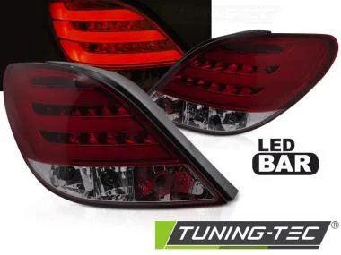 Stopuri RED SMOKE LED BAR pentru PEUGEOT 207 3D/5D 05.06-06.09 - LDPE26