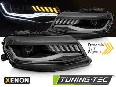 Faruri HID SEQ BLACK pentru CHEVROLET CAMARO 16-18 - LPCT14