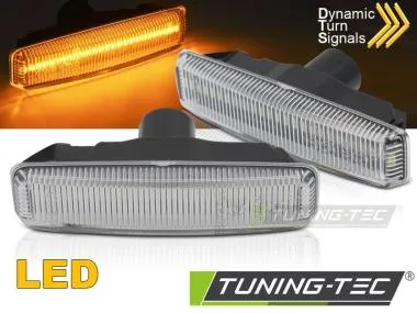 Semnalizatoare laterale WHITE LED SEQ pentru BMW E39 95-03 - KBBM64