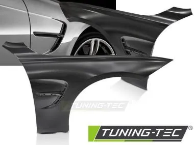 FENDERS SPORT STYLE WITH SIDE VENT BLACK fits BMW F32 F33 F36 13-19 - BPBM05