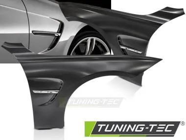 Aripi SPORT cu Orificii ventilate Chrome pentru BMW F32/33/36 13-19 - BPBM06