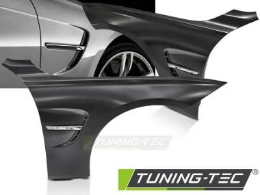 FENDERS SPORT STYLE WITH SIDE VENT CHROME fits BMW F32 F33 F36 13-19 BPBM06