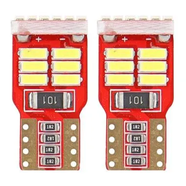 LED CANBUS 5SMD 5730 T10 (W5W) Alb - 01286