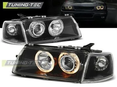 Faruri Angel Eyes pentru OPEL VECTRA A 09.88-10.95 Tuning-Tec - LPOP08