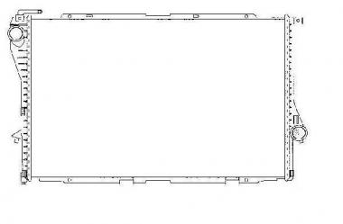 Radiator BMW E39 95-03,  E38 95- - 1702969