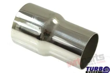 Adaptor de conectare inox 57 mm - 63 mm TurboWorks - MP-RD-006