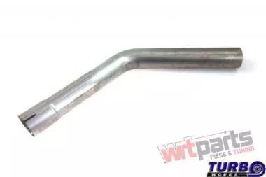 Exhaust pipe 45st 2,  5" 61cm stainless steel - MP-SS-006