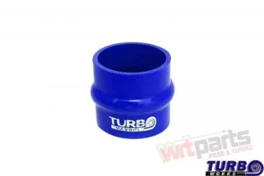 Silicone anti-vibration connector TurboWorks Blue 60mm CN-SL-127