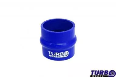 Silicone anti-vibration connector TurboWorks Blue 63mm - CN-SL-128