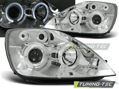 Faruri Angel Eyes pentru Ford Fiesta Tuning-Tec - LPFO08
