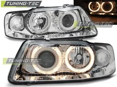 Faruri Angel Eyes pentru Audi A3 09.2000-05.2003 Tuning-Tec - LPAU21