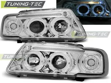 Faruri Angel Eyes pentru Audi A3 08. 1996-08. 2000.  Tuning-Tec - LPAU16