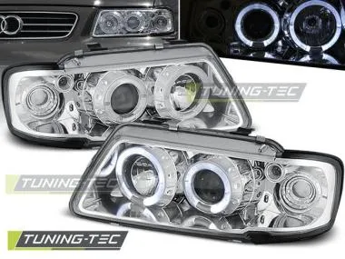 Faruri Angel Eyes pentru Audi A3 08.1996-08.2000 Tuning-Tec - LPAU06