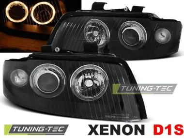 Faruri Angel Eyes pentru Audi A4 10.2000-10.2004 Tuning-Tec - LPAU60