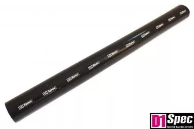 Silicone connector D1Spec Black 76mm 100cm - DS-DS-012