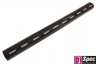 Silicone connector D1Spec Black 76mm 100cm DS-DS-012