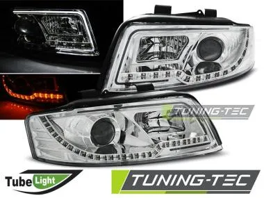 Faruri cu tube led pentru Audi A4 10.2000-10.2004 Tuning-Tec - LPAUC2