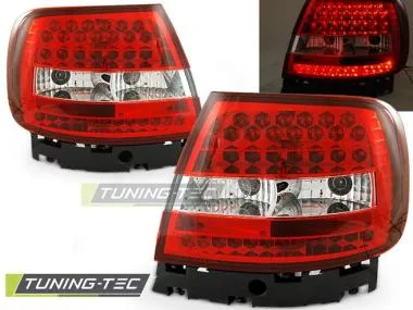 Stopuri rosu-alb pentru Audi A4 11.1994-09.2000 Tuning-Tec - LDAU47