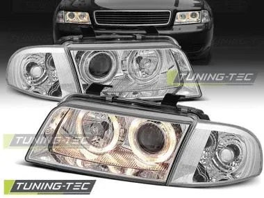 Faruri Angel Eyes pentru Audi A4 11.1994-12.1998 Tuning-Tec - LPAU09