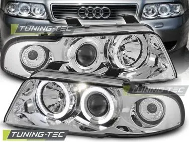 Faruri Angel Eyes pentru Audi A4 11.1994-12.1998 Tuning-Tec - LPAU02